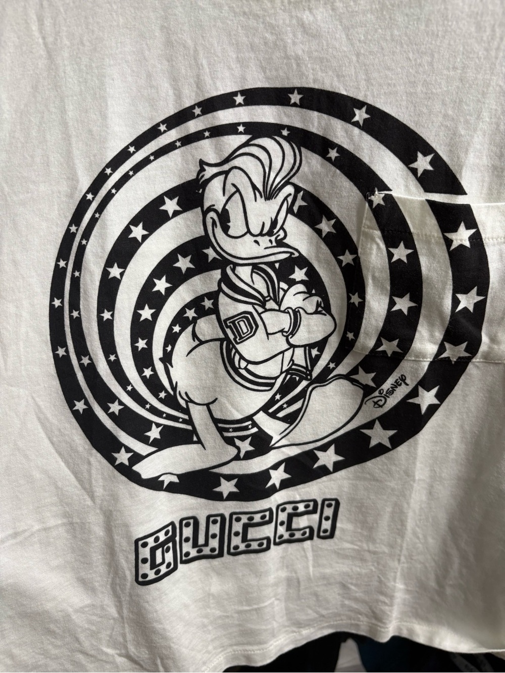 Gucci x Disney white cropped T-shirt - Picture 4 of 6